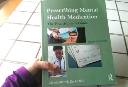 Photo of the book "Prescribing Mental Health Medication"