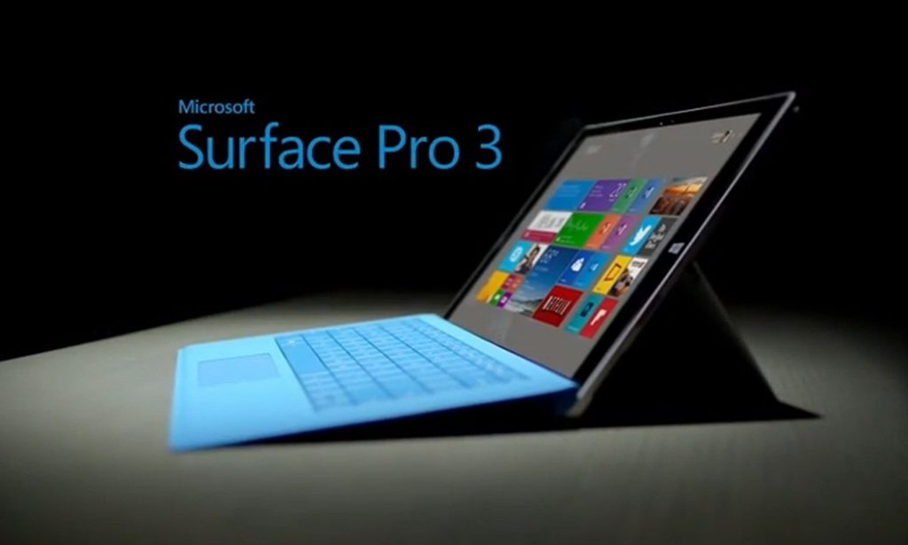 Photo of the surface pro 3 tablet