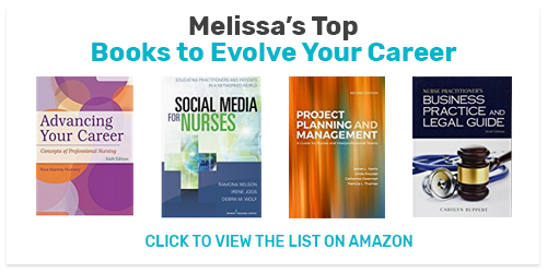A list of Melissa's top books to evolve your nurse practitioner career.