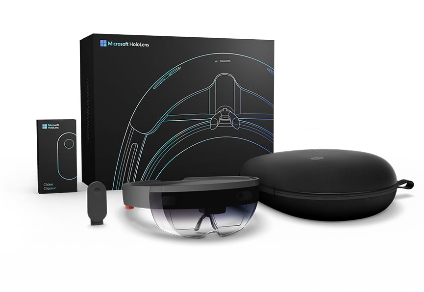 Photo of Microsoft's Hololens augmented reality headset