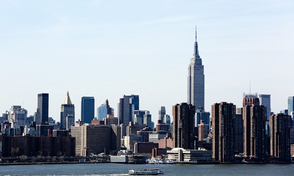 Photo of the New York skyline